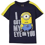ミニオンズ Minions 80 - 100 cm Tシャツ 正規ライセンス品 ネイビー 紺色　米国サイズ3T [並行輸入品]