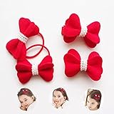 アップアップ（upup）ヘアクリップヘアピンヘアゴムヘアアクセサリー子供大人通用4点セット