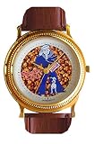 Rare Vintageクラッカージャック」クラシックSmallサイズCollectible Watch hasコインエッジゴールドトーンケース