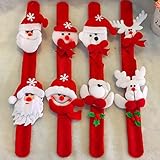 Deqna（TM）の新しい8つの小品クリスマスパットサークルブレスレットウォッチ室内装飾クリスマス手首の装飾クリスマスギフト