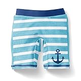 【ベビー水着】パンツ水着　　サックス　サイズ:80