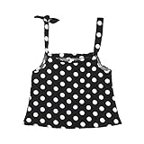 LUERME ベビー タンクトップ キャミソール ベスト 水玉柄 可愛い　女の子　夏服　0-2歳に適用