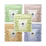 BLUE TEA BAGS 台湾茶セット ティーバッグ【東方美人茶（2g×5p）＋ジャスミン茶（2g×7p）+台湾蜜香紅茶（2.5g×7p）+鉄観音（1.5g×5p）+四季春茶（2g×7p）】