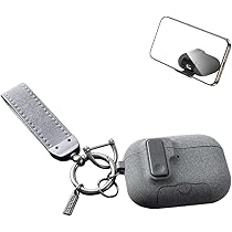 Airpods 第 3世代用ケース　安全なロック クリップ付き　ブラック Amazon | Pohgelan AirPods第3世代ケースカバー クリーナーキット付き