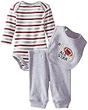 Best Beginnings Baby-Boys Newborn All Star Pant Set Grey 6 Months [並行輸入品]