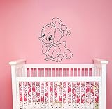 Donald Duckベビーホーム子供部屋の壁デカール漫画動物ビニールステッカーDisneyアート家庭用品デコレーション、子供部屋DuckTales Decor ddk4