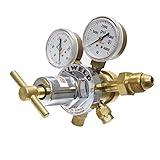 Uniweld RHT8014 Medium/Heavy Duty Two Stage Argon Regulator with CGA580 Inlet [並行輸入品]