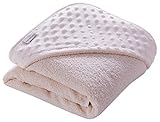 Clair de Lune Dimple Hooded Towel (Cream) by Clair de Lune