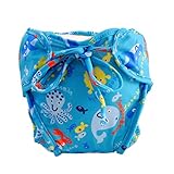 水着ボード短いトランク漫画の幼児幼児再利用可能なスイムおむつユニセックスベビー、F