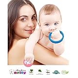 Silicone Baby Teething Nursing Xiangyun pendant and Teether Bracelet - FDA Silicone Nursing baby Saf