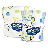 Trend Lab Dr Seuss Blue Oh! The Places Youll Go! Bouquet - Hooded Towel & Wash Cloth by Trend Lab [並