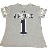Air Force Falcons under armour HeatGear Girls SSクルーネックTシャツ( M )