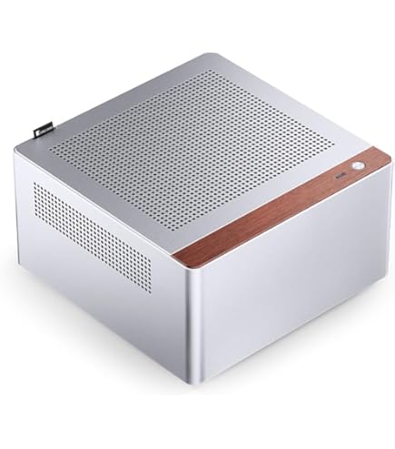 Amazon.co.jp: PCケース M-ATXケース JONSBO T7 (シルバー) : パソコン