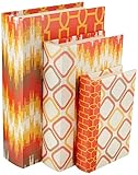 IMAX 65380-3 Essentials Energetic Book Boxes (Set of 3), Multicolor