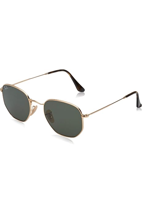 RB3548N Hexagonal Sunglasses, Gold 