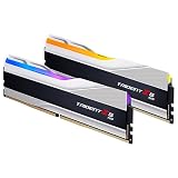 G.SKILL 64GB DDR5 Trident Z5 RGB 6000MHz CL30 1.40V デュアルチャネルキット 2x 32GB シルバー
