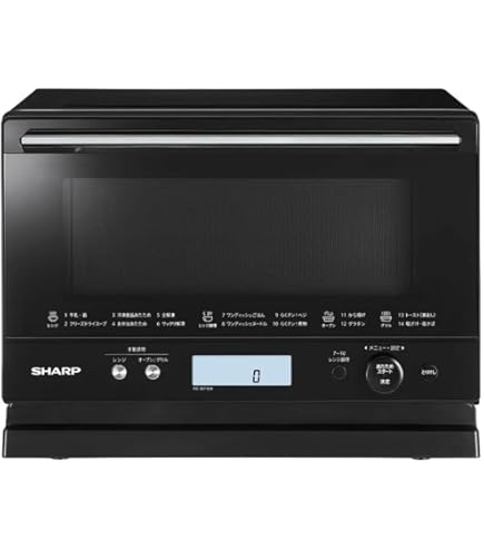 Amazon | シャープ SHARP 過熱水蒸気オーブンレンジ 23L 1段調理 