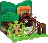 カワダ(Kawada) ナノブロックプラス ポケットモンスター ハリマロンのツリーハウス PP-002