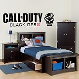 Call of DutyブラックOps 2 – 壁デカールアートステッカー男の子の寝室、プレイルーム、Hall L グリーン D3274LGreen