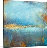 Erin Ashleyプレミアムシックラップキャンバス壁アート印刷題名Deepブルー 36" x 36" 1004583_24_36x36_none