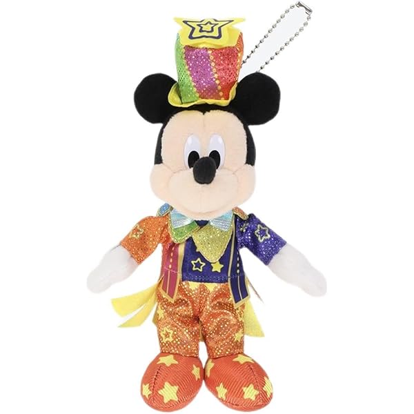 Amazon.co.jp: ミッキーマウス ぬいぐるみバッジ ディズニー40周年 
