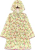 (キッズアップテンポ)kid's up tempo 男の子 女の子 レインポンチョ【qab9027】M（90-110cm） イエロー（しずく）