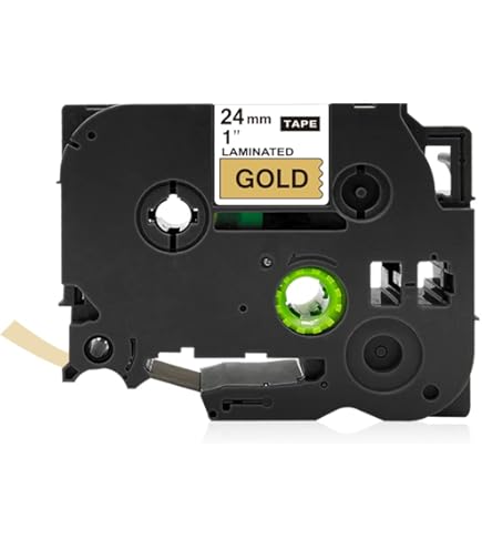 (まとめ) ブラザー ピータッチ TZeテープ おしゃれテープ 24mm つや消し サテンゴールド/黒文字 TZE-MQ851 1個 【×5セット】 送料無料 Amazon.co.jp: 【ブラザー純正】ピータッチ ラミネートテープ TZe
