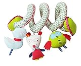 Guurachi Multi-function Bedroom Decoration Infant Baby Activity Spiral Bed & Stroller Toy & Travel A