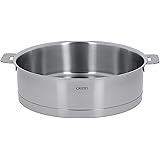 CRISTEL クリステル ステンレス 鍋 L浅鍋 20cm ガス IH オーブン 対応 S20QL 【日本正規販売品】 フランス製