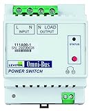 Leviton 111A00-1 Omni-Bus Power Switch DIN Rail Module [並行輸入品]