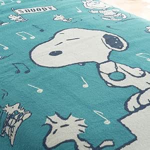 Amazon Co Jp 西川 リビング スヌーピー タオルケット シングル 綿100 ふわふわ チャーリー ブラウン ウッドストック 洗える グリーン Sp1102 140 190cm ホーム キッチン