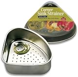 High Quality 726 Corner Sink Strainer, Stainless