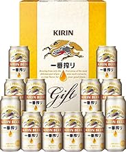 【お歳暮ビール/冬ギフト】キリン一番搾り生ビールセット K-IS3 [ 350ml×10本 500ml×2本 ] [ギフトBox入り]