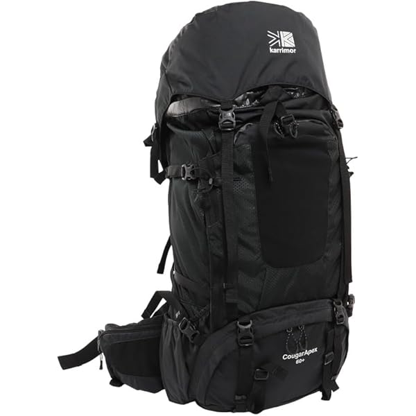 Amazon | [カリマー] 登山用リュックサック 大型 CougarApex 60+ Black 
