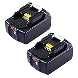 マキタ18v バッテリー 18v マキタ互換バッテリーBL1840B 4.0Ａh マキタ18v互換電池 4段階電量表示付き+自己故障診断（２個セット） 大手サムスン社製セル搭载 1年保証付き BL18