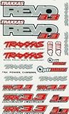 Traxxas 5313X Decal Sheet Revo 3.3 おもちゃ (並行輸入)