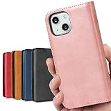 iPhone 14 ケース 手帳型 アイフォン14 iPhone14 ケース アイホン14 ケース カバー iphone14スマホケース iphone14手帳型 アイフォン 14 ケース 手帳ケース アイホン 14 ケース 携帯カバー iPhone14ケース CASE アイフォン14 ケースカバー 適用 【iCoverCase】 合成皮革 内蔵マグネット ケース 手帳型 カードケース スマホケース 携帯カバー カード入れ スタンド機能 落ち着いた色 レトロ ピンク