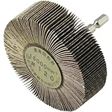 ヤナセ インパクト用 軸付フラップホイール 【6.35mm軸】 φ80×25×6.35 A#120 HUFN807