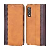 Rakuten Hand 5G ケース Rakuten Hand 5G カバー Rakuten Hand 4G ケース【COKOVI】楽天 Hand 4G / 5G 全適用 ケース Hand 4G 5G 兼用ケース 楽天Handに適用する スタンド機能 カードホルダー付き 高級手帳型 マグネット吸着 小銭収納 高級二色PUレザー Hand 5G ケース 手帳型 Hand 5G 手帳型ケース 耐衝撃 (ブラウン)