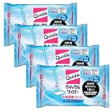 まとめ買い クイックル ワイパー シート 16枚入×4パック 無香性 香りが残らないタイプ 床掃除用具 立体吸着ウェットシート 日本製