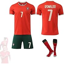 クリスティアーノ・ロナウド　ユニフォームセット 番号 個人名カスタマイズOK」クリスティアーノ・ロナウド