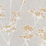 27572529 – InnocenceグレーGrass Plants Casadeco壁紙