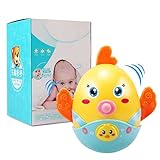 チキンタンブラー人形Roly - Poly Baby RattlesリングベルNewbornsの子のおもちゃ