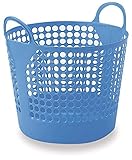 イセトー ランドリーバスケット ナイスラック ブルー I-005