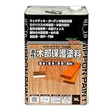 ニッペ 油性木部保護塗料14L ウォルナット