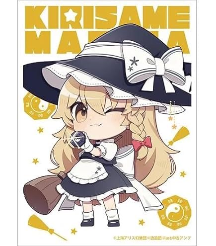 Amazon | 東方Project VISION プレミアムカードスリーブ 霧雨魔