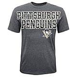 NHL Pittsburgh Penguins Large and in Charge S / S Tee グレイ