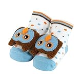 Rattle Socks Owl Blue by Stephan Baby by Stephan Baby [並行輸入品]