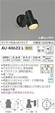 コイズミ照明 人感センサ付スポットライト タイマー付ON-OFFタイプ 散光 白熱球100W相当 黒色塗装 AU40622L
