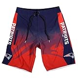 新しいEngland PatriotsグラデーションボードショートL 34